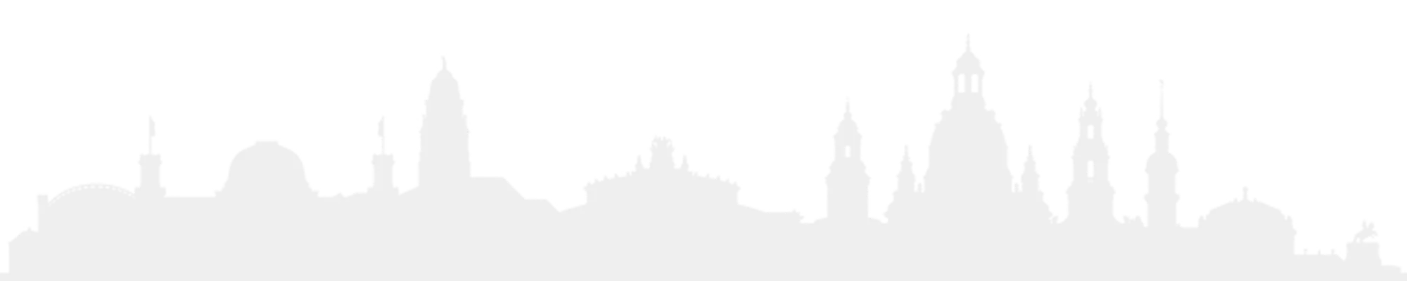 Silhouette von Dresden